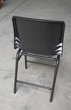 Anti-Static Chairs Steel Legs Copper, Black