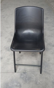 Anti-Static Chairs Steel Legs Copper, Black